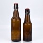 500ml 330ml swing top amber glass bottles